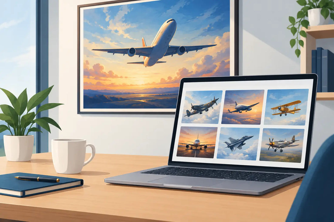 How to Find the Best Aviation Paintings Online