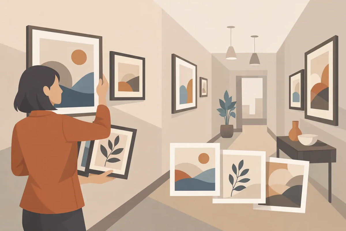 Choosing Artwork for Hallways That Feels Right