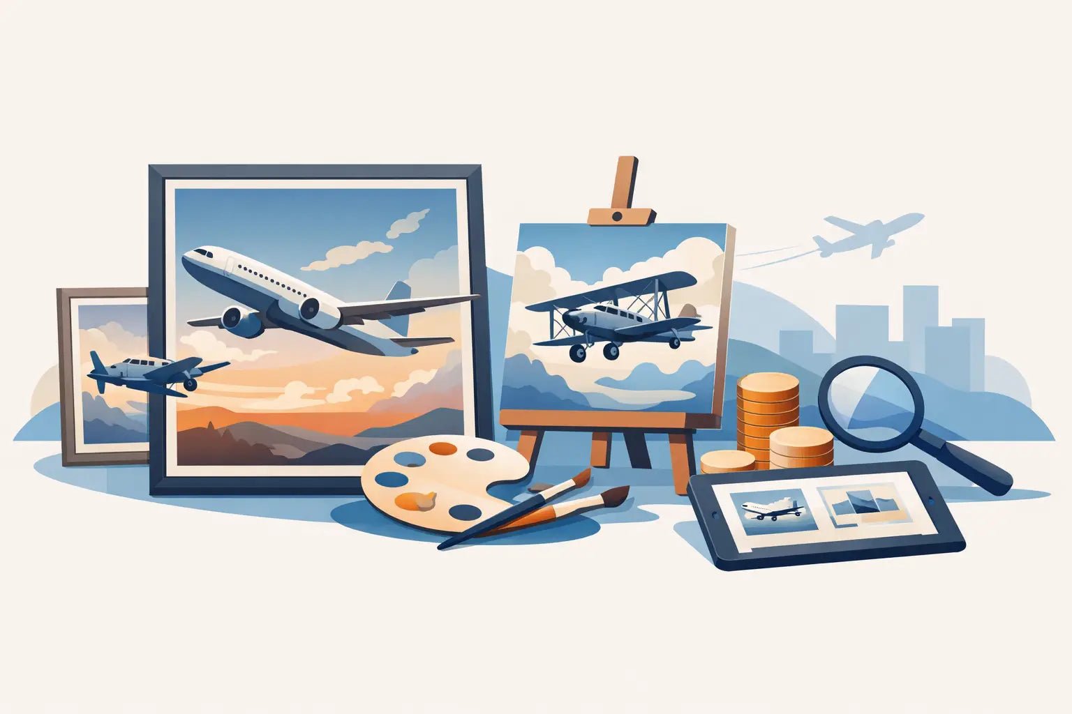 Aviation Art Paintings for Sale Guide