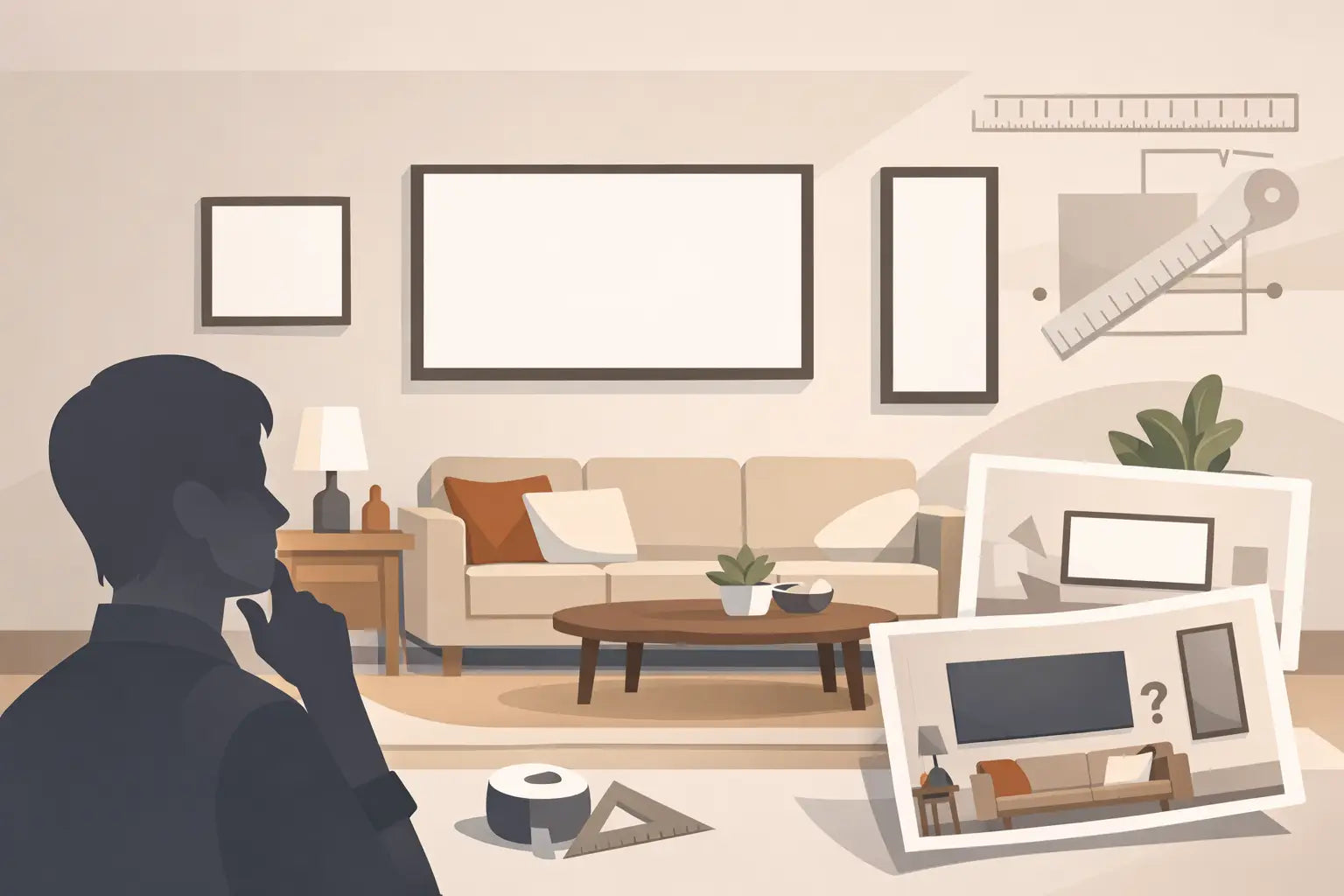 What Size Painting for Living Room Walls?