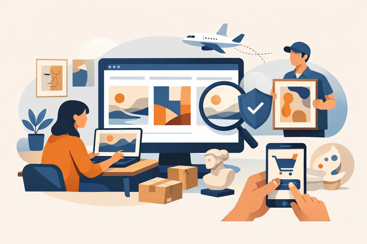How to Buy Original Art Online With Confidence