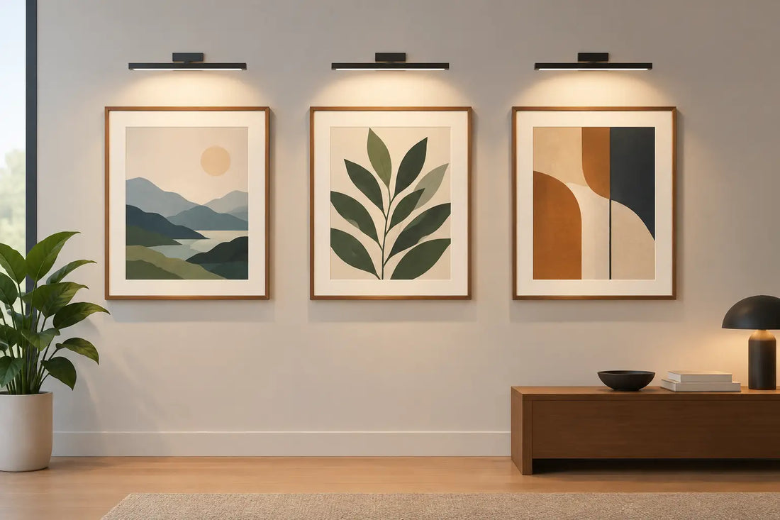 How to Light Framed Artwork Without Glare
