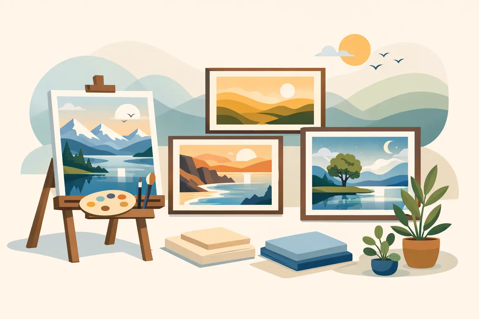 Emotional Landscape Paintings for Sale