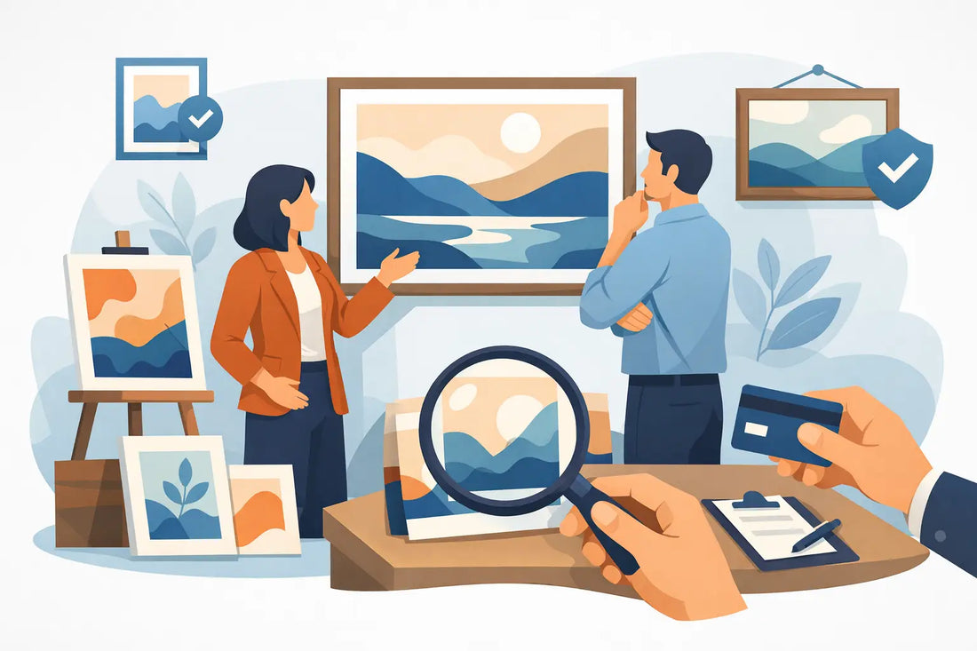 How to Buy Original Paintings With Confidence