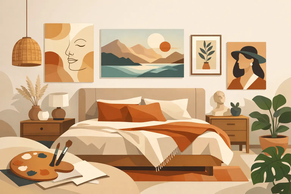 9 Best Art Styles for Bedrooms That Feel Personal