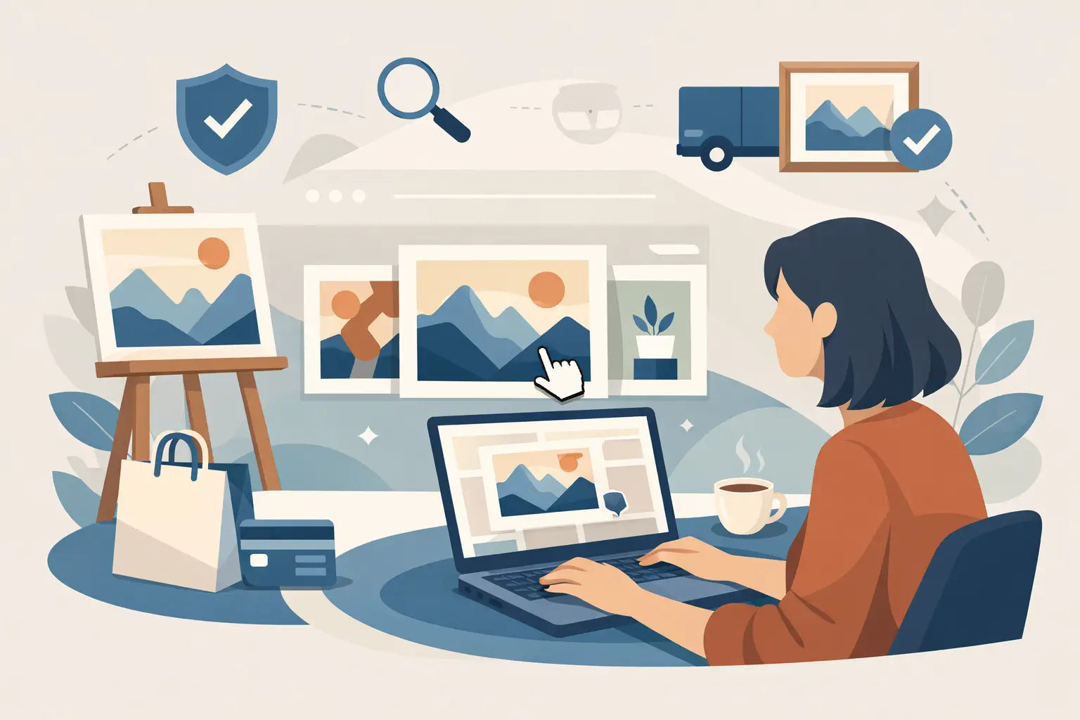 How to Buy Original Paintings Online with Confidence