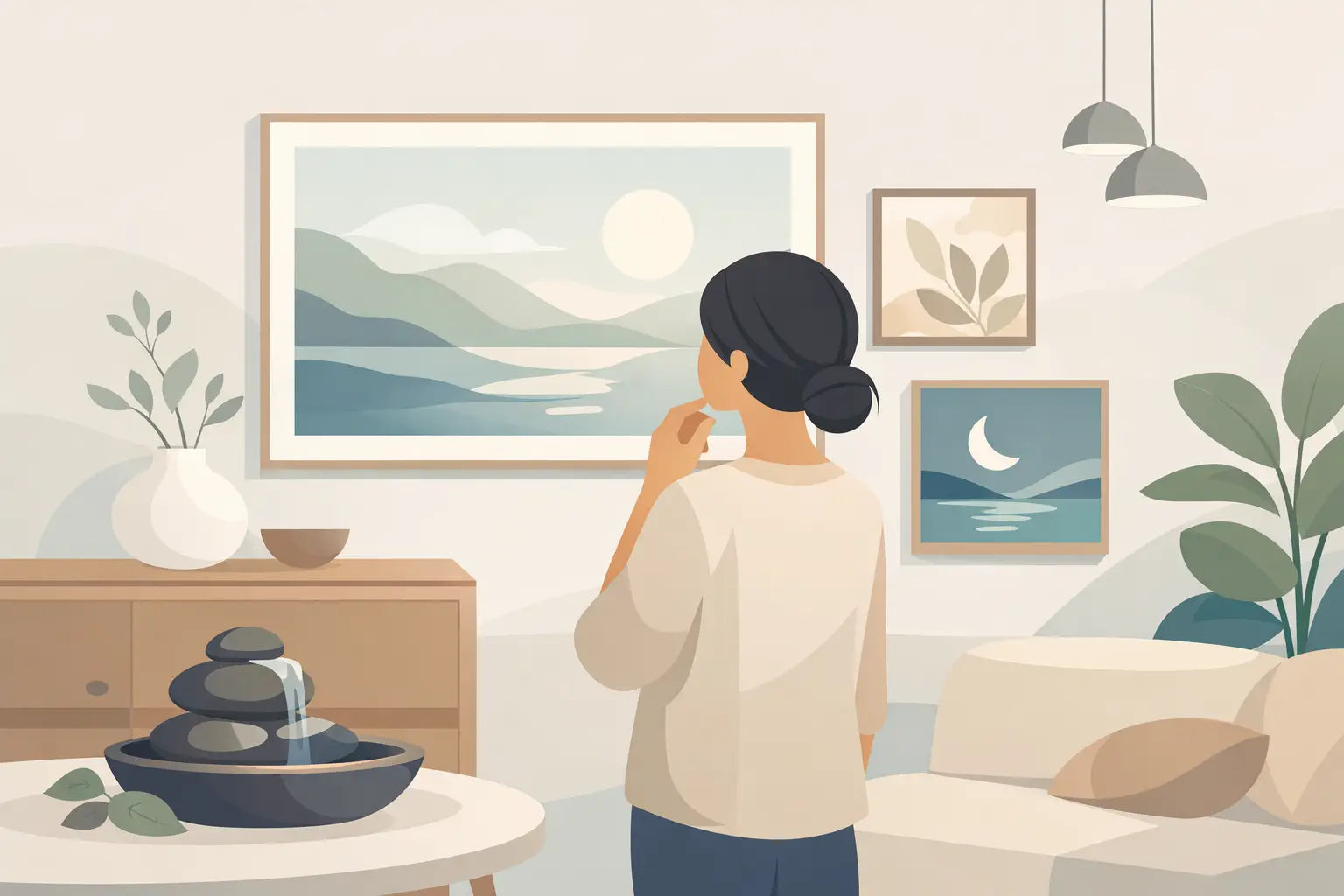 Choosing Art That Creates a Calming Space
