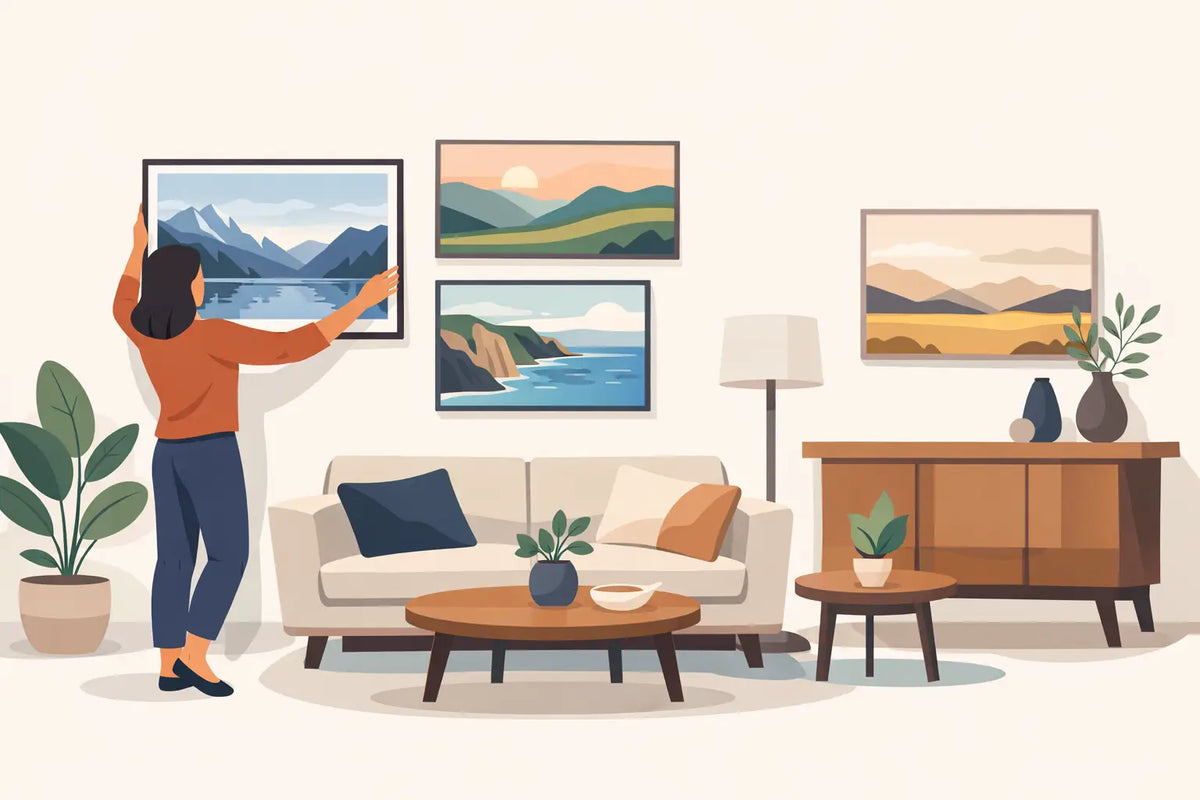 How to Decorate With Landscape Paintings