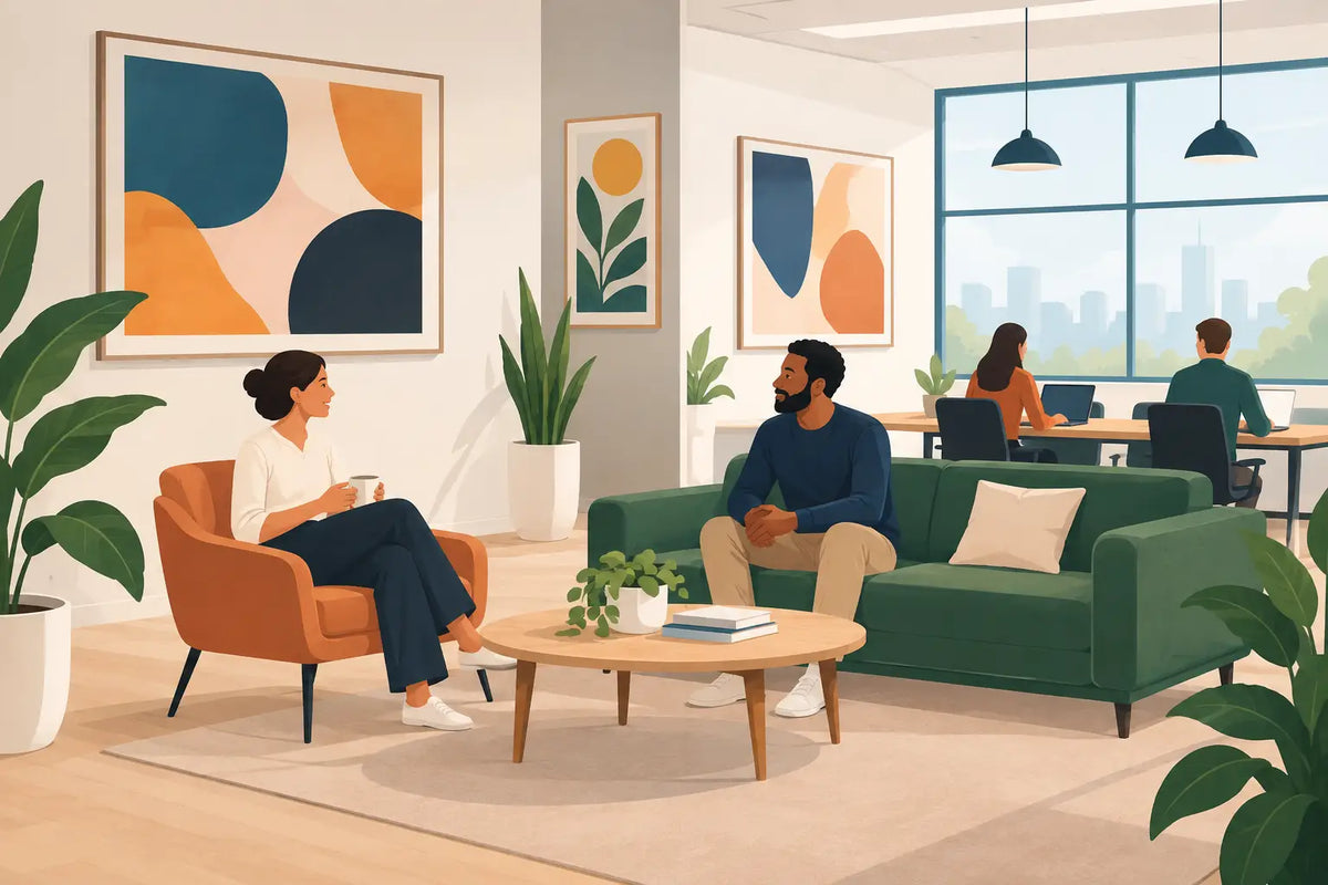 A Guide to Art for Offices That Feel Human