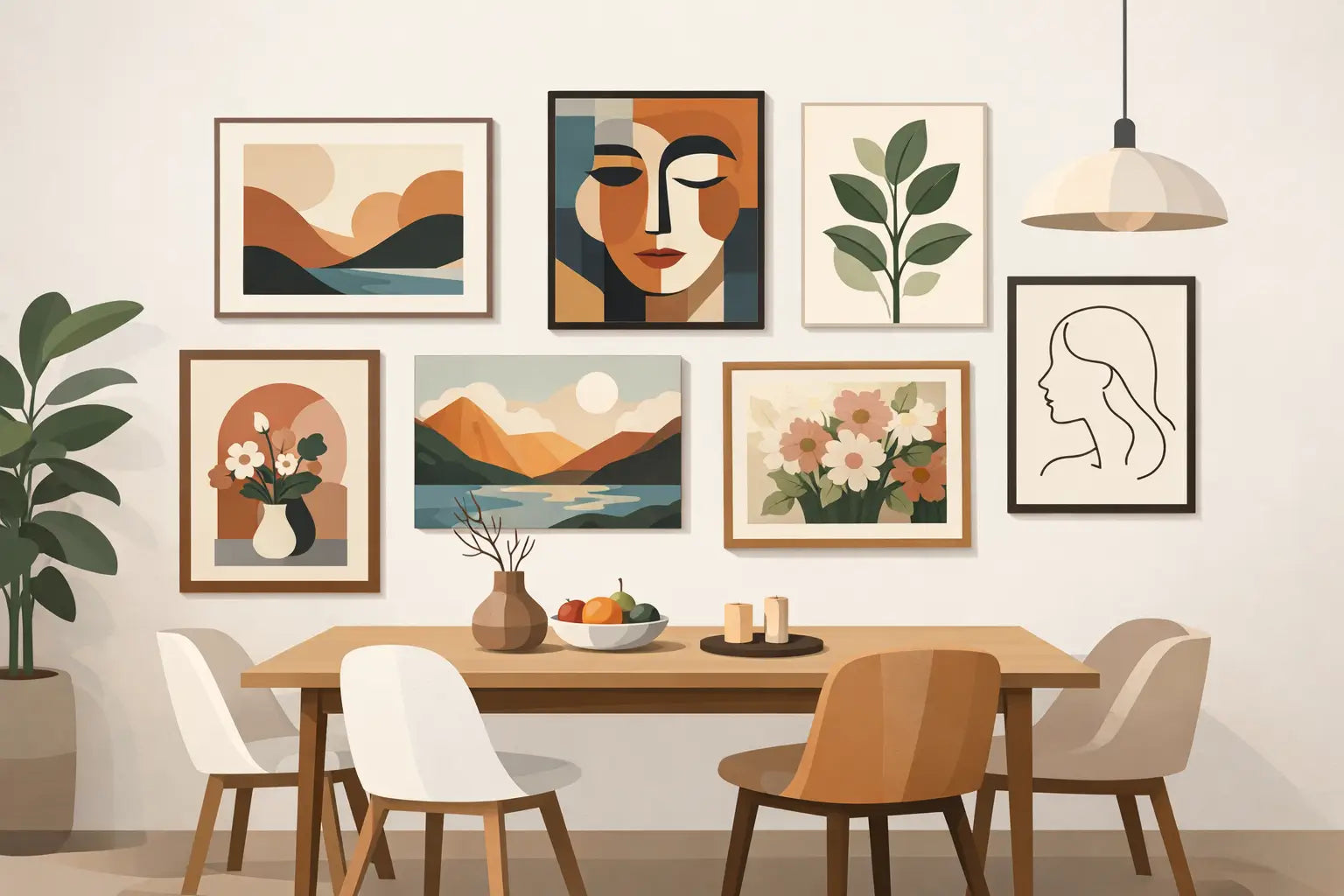 10 Best Art Styles for Dining Room Walls