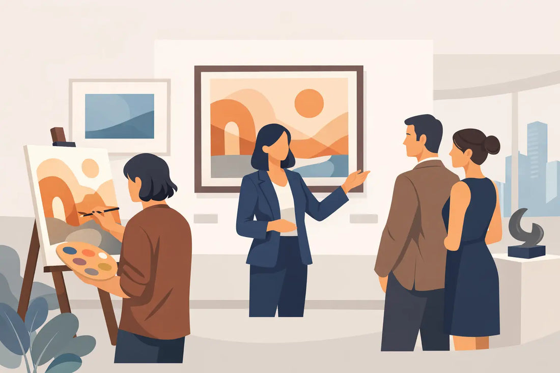 Why Gallery Represented Artist Paintings Matter