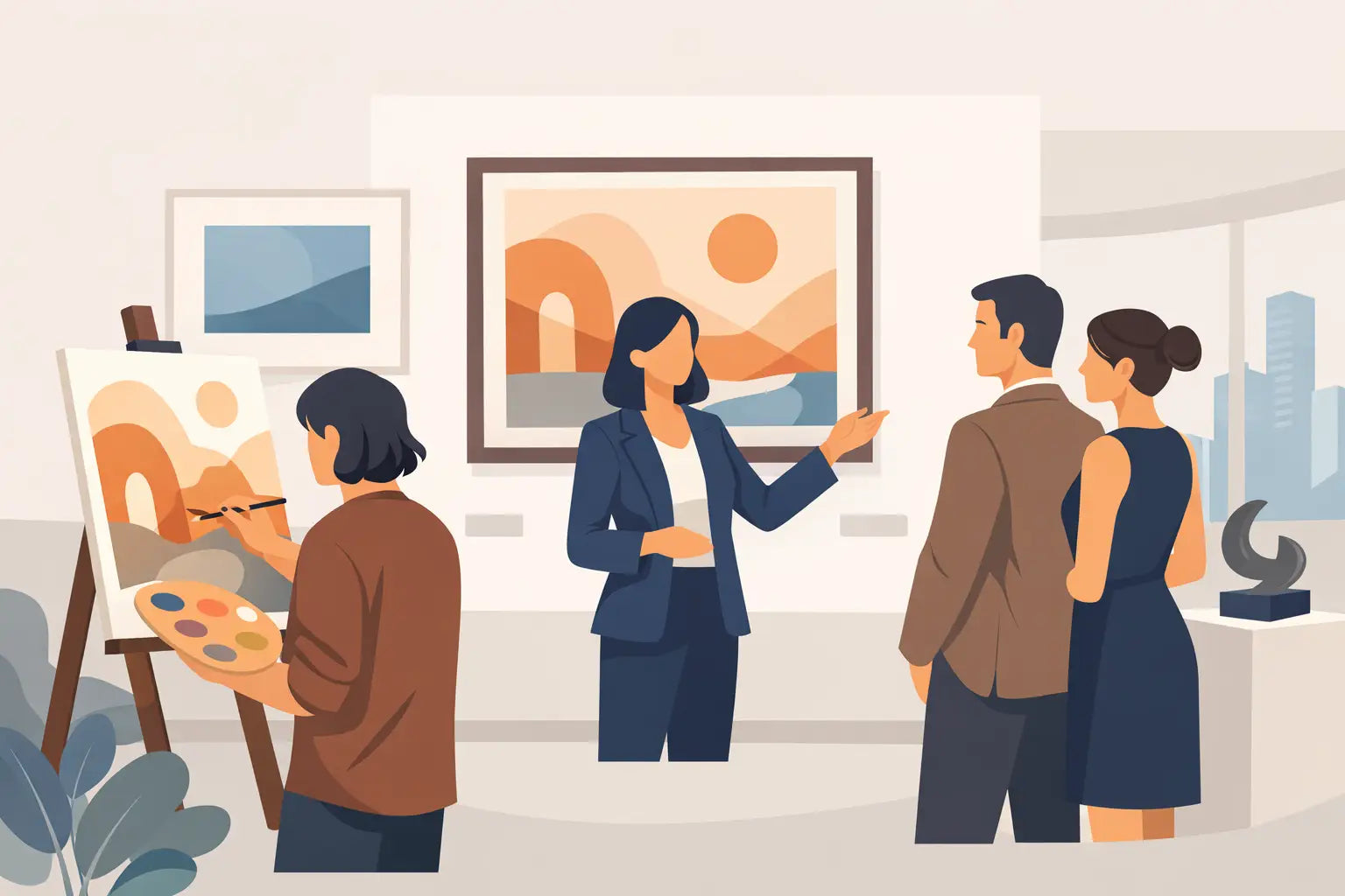 Why Gallery Represented Artist Paintings Matter