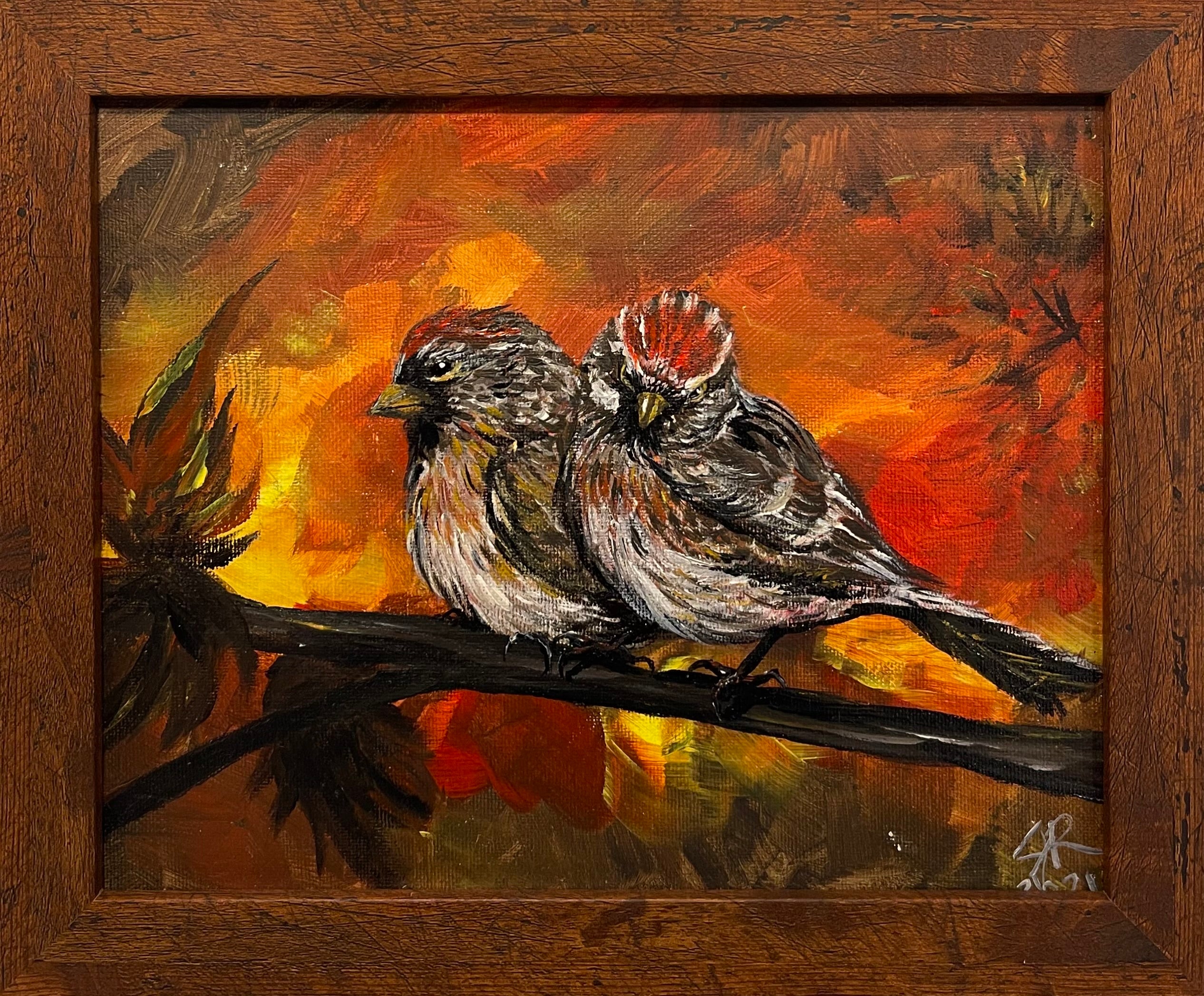 Red Finch Friends