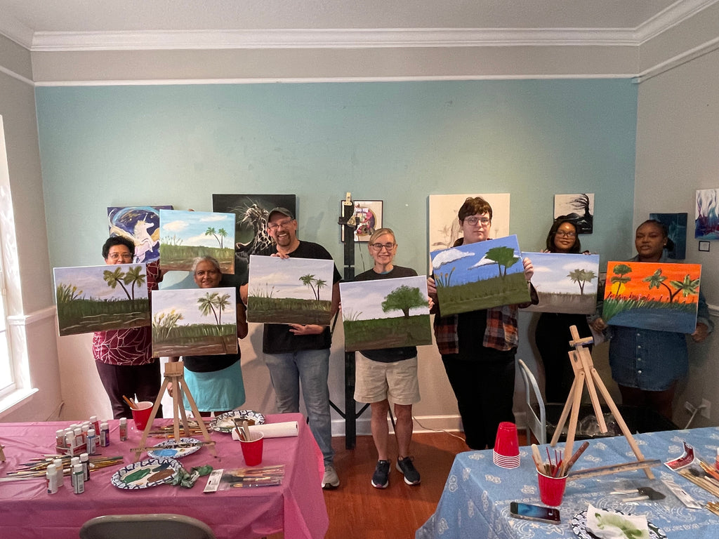 Acrylics Painting for Beginners JULY 18