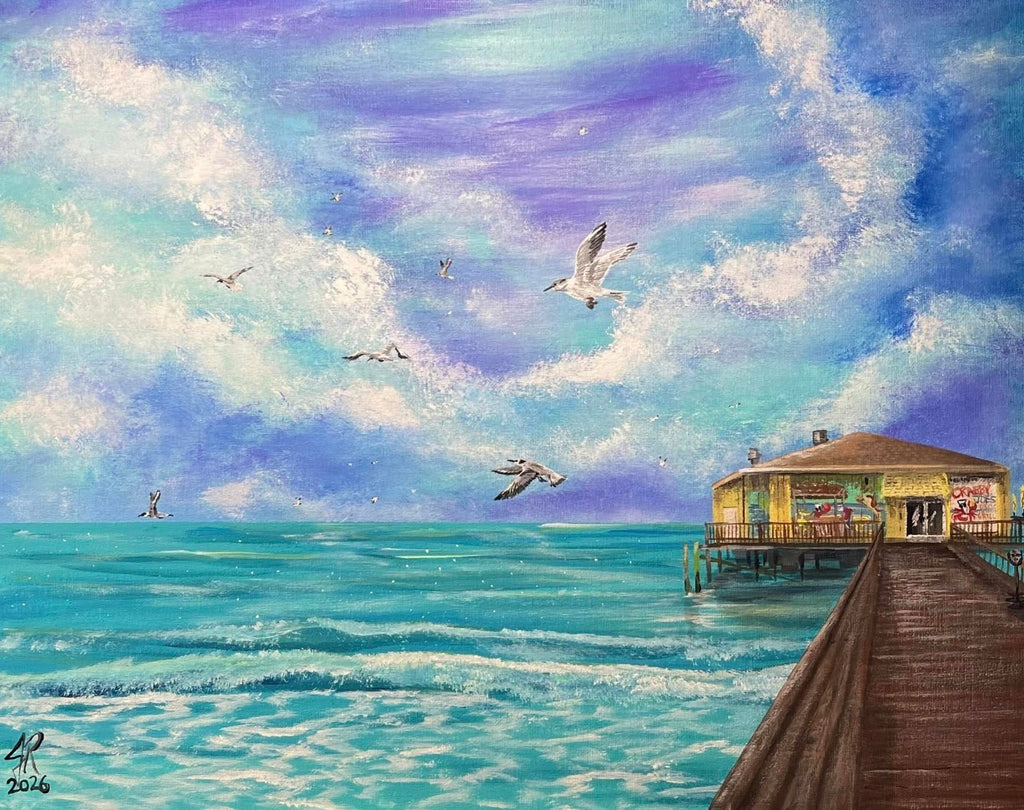 Gulls Aloft at Crabby Joe’s
