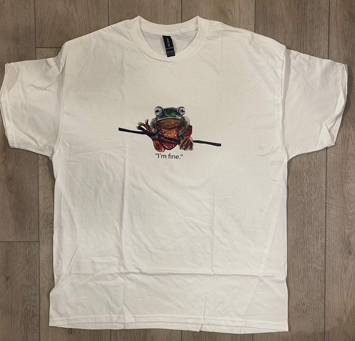 I’m Fine Frog T-Shirt