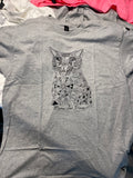 Meow-ster Piece T-Shirt - Heather Grey