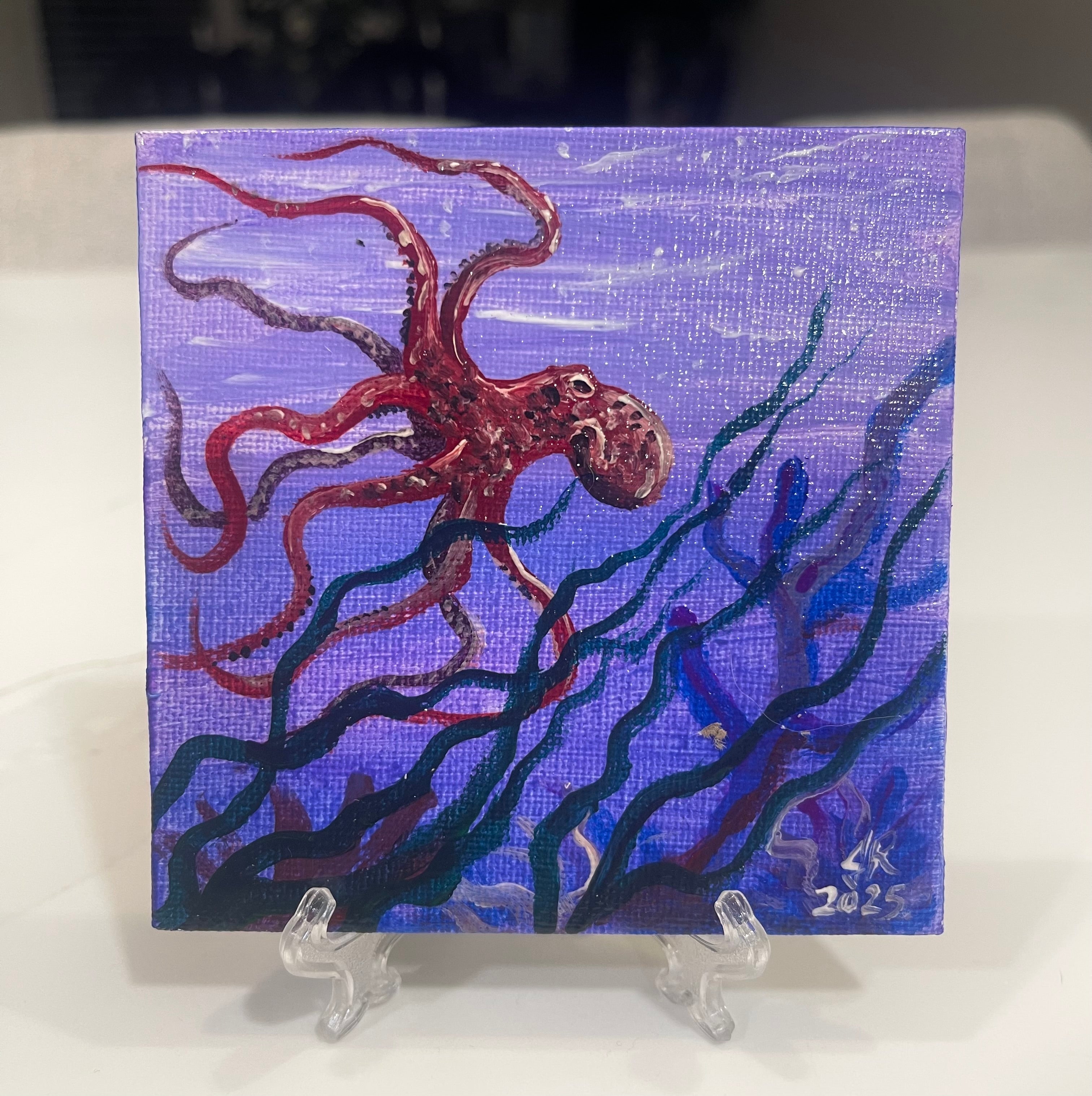 Red Octopus